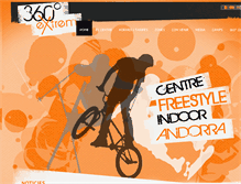 Tablet Screenshot of 360extrem.com